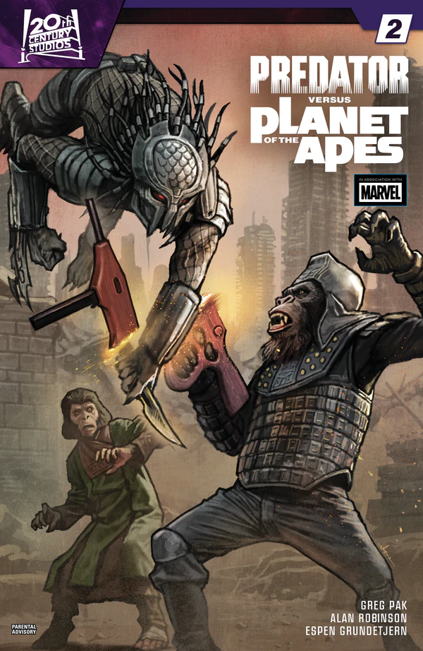 Predator Vs. The Planet Of The Apes #2 - Cover A